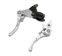 Maniglia della Leva Freno Parti per moto da cross, la maggior parte delle leve frizione pieghevoli in lega di alluminio, set di leve freno(B)