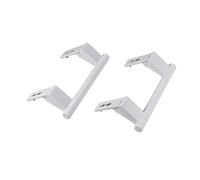 Maniglia della porta 2 pezzi a forma di barra bianca per Liebherr 9096036