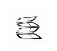 Maniglia Della Porta Auto Porta Interna Maniglia Telaio Per Peugeot 508 2011-2017 Modifica Degli Interni Speciale Porta Interna Ciotola Maniglia Paillettes Adesivi Parti Interne(Black)