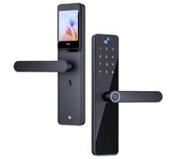 Maniglia della porta intelligente, Serratura elettronica digitale con serratura intelligente Wifi impermeabile IP66 con tastiera for porta d'ingresso for spessore porta 35-100mm(22X240(5050))