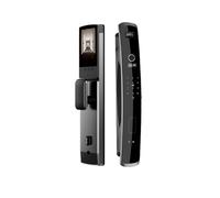 Maniglia della porta intelligente, Telecamera di sicurezza biometrica 3D for il viso Serratura intelligente Password digitale Chiave elettronica Scheda IC APP Sblocca serrature for impronte digitali(D