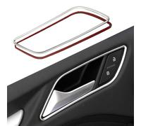 Maniglia della porta interna dell'auto /Misura for Audi A3 Accessori 8V 2014-2019 4 pezzi In Acciaio Inox Maniglia Interna Della Porta Ciotola Telaio di Copertura Trim Styling Auto Assesories Interna