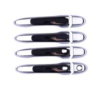 Maniglia Della Portiera Esterna dell'Auto Per Fiat Per 500X Per SUV 2016-2020 2021 2022 2023 ABSLato Esterno Maniglia Della Porta Copertura Trim Maniglia Lunetta Cap Per Smart Keyless Chrome Maniglie