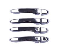 Maniglia Della Portiera Esterna dell'Auto Per Fiat Per 500X SUV 2016-2020 2021 2022 2023 Chrome Esterno Lato Porta Maniglia Della Copertura Trim Maniglia Lunetta Cap Per Smart Keyless maniglia della p