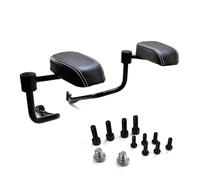 Maniglia Della Scatola Laterale Della Moto Adatto per Indian Roadmaster 2014-2023 Braccioli per passeggero per moto Supporto per bagagliaio sinistro e destro Nero Marrone(Bright Black2)