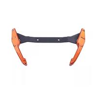 Maniglia Della Scatola Laterale Della Moto Adatto per moto universale Benelli 502c. Modello ispessito in lega di alluminio con bracciolo posteriore(Two-tone orange)