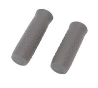 Maniglia dello Sterzo, 1 Paio di Particelle Convesse Facili da Pulire la Maniglia di Sostituzione Scooter per Il Tempo Libero Giornaliero Conveniente (Gray)