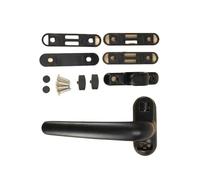 Maniglia di bloccaggio for finestra, for 1 Set for porta e Serratura a battente Ruota nera