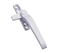Maniglia di bloccaggio for finestra, maniglia for a battente con leva lunga in lega alluminio, parti ricambio, bianca destra, 113x73x23 mm