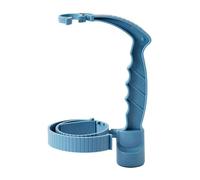Maniglia di Bottiglie di Soda, Maniglia per Bottiglie D'acqua, Maniglia per Bottiglie di Bevande con Apribottiglie, Maniglia per Bottiglie di Vino, Maniglia Antiscivolo per Bottiglie di Olio (Blu)