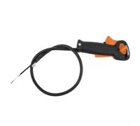 Maniglia di comando dell'acceleratore per FS120 F 00 F 50, parte di ricambio, in plastica, specifiche OEM, adatta per riparazione e manutenzione dell'acceleratore tosaerba