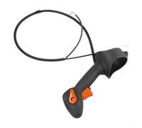 Maniglia di controllo cavo assemblato per soffiatore BR430 BR450 | Parte di ricambio della linea di controllo dell'acceleratore compatibile con il modello 4244 790 4901 | Per giardino esterno
