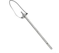 Maniglia di estensione della trivella per ghiaccio da 40 cm compatibile con le comuni marche di trapani da ghiaccio che utilizzano un sistema di connessione filettatura maschio-femmina standard (20 mm