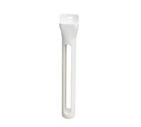 Maniglia di estensione per microfono DJI Mic 3, adattatore con stampa 3D con installazione a clip per una maggiore flessibilità e comfort di registrazione (lungo bianco)