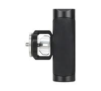 Maniglia di protezione laterale in alluminio con supporto per scarpa fredda | Gabbia per fotocamera con impugnatura ergonomica morbida, per fotocamera digitale DSLR/monitor, impedisce lo scivolamento
