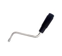 Maniglia di ricambio in acciaio antiruggine antiruggine per creatore di pasta a manovella per installazione dello strumento di rilascio disegni antiruggine maniglia manuale per pasta