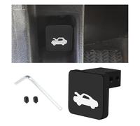 Maniglia di rilascio del cofano, kit di riparazione resistente per maniglia di rilascio del cofano compatibile con Honda Civic Element CRV, modifica accessori auto cool (nero)