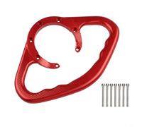 Maniglia di sicurezza per passeggeri per moto Honda CBR600F4i VTR1000 CB600F per Hornet, in lega di alluminio CNC, impugnatura per serbatoio carburante, con scanalature antiscivolo (rosso)