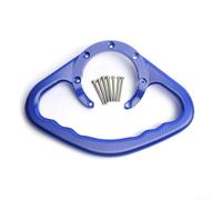 Maniglia di sicurezza per serbatoio moto, in alluminio CNC, per Honda CBR600 CBR 1000RR 900RR 250RR VFR400 CB 600F VTR1000 tappo serbatoio carburante bracciolo passeggero (blu)