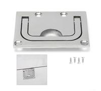 Maniglia di sollevamento in acciaio inox dal design a filo per portello della barca o installazione di porte di armadi, con struttura in acciaio 316 di grado marino (1 pezzo)