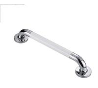 Maniglia di supporto per WC in acciaio inox per disabili, antiscivolo, maniglia di supporto per anziani, portatile, 38 cm