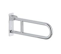 Maniglia di supporto versatile pieghevole for corrimano da bagno in acciaio inossidabile da 23,6 pollici for aree umide sicure per WC