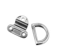 Maniglia di trazione a forma di D for boccaporto da incasso for barche da 6/8/10 mm, anello di sollevamento a filo in acciaio inossidabile 316, maniglia di trazione for boccaporto da ponte(M10)