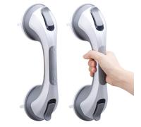 Maniglia Doccia Anziani 2 Pack, MAX 109 KG Maniglione Bagno per Disabili, 31 CM