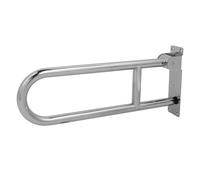 Maniglia Doccia Anziani Maniglione da bagno ribaltabile Ergonomia in acciaio inossidabile Rotazione verticale di 90° Corrimano for WC con montaggio a parete for anziani