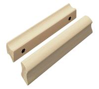 Maniglia Dritta in Legno e per Armadi e Cassettiere, 2 Pezzi, 130 x | Legno ingegnerizzato, design minimalista, presa comoda, finitura liscia, colore e, versatile per cucina e salotto