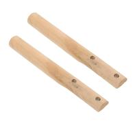 Maniglia Ergonomica Legno per Pezzi da 2 in Saldatura Maschera Kaki | Scudo e Casco, Installazione Rapida, Presa Robusta per Officina e Industria