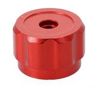 Maniglia ergonomica rotonda della ruota, manopola dei manometri del collettore, lega di alluminio rossa