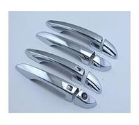 Maniglia esterna ABS Chrome Maniglia Di Portello Della Copertura Con Chiave Foro Di Cattura Cap Trim Stampaggio Per HYUNDAI Per Hyundai Tucson 2015-2020 Accessori Per Auto(Chrome intelligent)