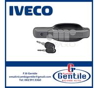 MANIGLIA ESTERNA ANTERIORE ANT DESTRA DX C/CHIAVE IVECO DAILY 89>96 1989>1996