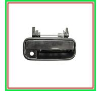 Maniglia Esterna Anteriore Destra-Nero-Liscia-Con Foro Nottolino Toyota Hilux Pi