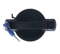 For Fiat Doblò 10.2005>12.2009 Maniglia Esterna Anteriore Sx Nera C/Blocc.Chiave