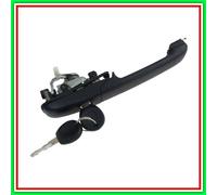 Maniglia Esterna Anteriore Sinistra Nera-Con Chiave-Senza Chiusura Centralizzata