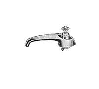 Maniglia esterna apriporta con 2 chiavi for 500 F/L/R