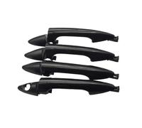Maniglia Esterna Auto Per Hyundai Per Accent 2012-2017 1 Set Maniglia Esterna Esterna Porta Nera Auto Maniglia Esterno(Set)