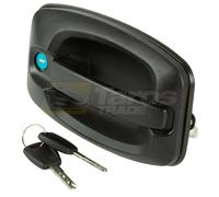 Maniglia esterna del portellone Posteriore Nero Per Peugeot Boxer 06.9-