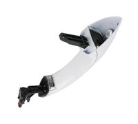Maniglia Esterna Della Porta Anteriore Destro Per BMW Serie 5 6 7 F07 F10 F11 F06 F12 F13 F01 F02 51217231931 4X Set Di Maniglie Per Porte Di Accesso Comfort Esterne Bianche(Front Left Side)
