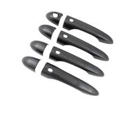 Maniglia Esterna Della Porta Compatibile Con Maserati Per Levante 2017 2018 2019 2020 2021 2022 2023 2024 Copri Maniglie Porte Carbonio Nero Lucido Auto Accessori(Carbon fiber 4 Smart)