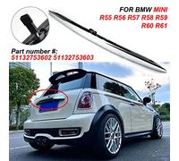 Maniglia Esterna Della Porta Per Chrome Hatch Tronco Portellone Maniglia Della Porta di Ricambio/Misura for Bmw Mini Cooper R55 R56 R57 R58 R59 R60 R61 accessori auto 51132753603(Bright silver)