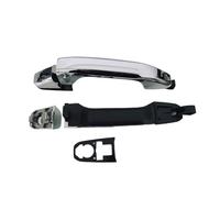 Maniglia Esterna Della Porta Per Maniglia for porta esterna/adatta for General Motors, Silverado Sierra 2014-2022, Colorado 2015-2023, cromata anteriore posteriore, sinistra e destra(Front,Left 1pc)
