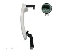 Maniglia esterna della portiera dell'auto compatibile con Skoda Yeti Fabia Rapid VW Jetta Beetle Polo Tiguan Sagitar 5N0837205M 5N0837205L(Low configuration)