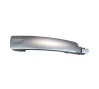 Maniglia esterna for porta Car Comfort Access compatibile con VW Tiguan mk1 2008-2016 Jetta Beetle Skoda Rapid Yeti Fabia(Silver,Left)