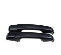 Maniglia esterna nera for portiera anteriore posteriore sinistra conducente o destra passeggero compatibile con Toyota 4Runner Prado Land Cruiser Lexus GX460(Rear Pair)