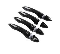 Maniglia Esterna Per Auto ABS Sostituzione Auto In Fibra Di Carbonio Maniglia Esterna Porta Grab Copertura Trim Adesivo Per Alfa Per Romeo Per Giulia Per Stelvio 2015-2020 Maniglie Porte Esterne(With