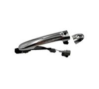 Maniglia Esterna Per Nissan Per Tiida Per Versa 12-20 Per Almera 11-20 Per CUBE 09-14 Per JUKE 11 Per MICRA Per MARCH 10-19 Con Sensore A Pulsante(Chrome,Front Left with hole)