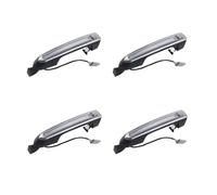 Maniglia esterna per porta con luce a LED per auto, 4 pezzi, compatibile con Cadillac CT5 ATSL XTS XT4/5 CT6, maniglia per porta illuminata